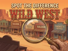 שפּיל Spot The Difference Wild West אָנליין