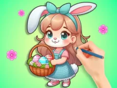 שפּיל Coloring Book: Easter Eggs DIY אָנליין