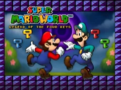 שפּיל Super Mario World Legend of the Four Keys אָנליין