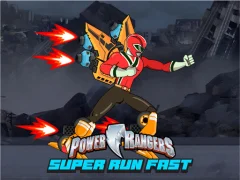 שפּיל Power Rangers Super Run Fast אָנליין