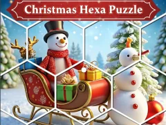 שפּיל Christmas Hexa Puzzle אָנליין