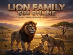 שפּיל Lion Family Sim Online אָנליין