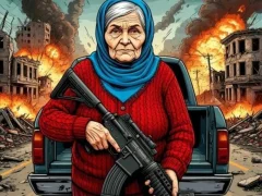 שפּיל Grandma with machine-gun: Apocalypsis אָנליין