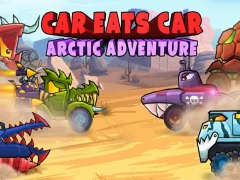 שפּיל Car Eats Car: Arctic Adventure אָנליין