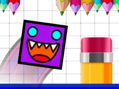 שפּיל Geometry Jump Sketchy אָנליין