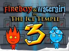 שפּיל Fireboy and Watergirl 3 - The Ice Temple אָנליין