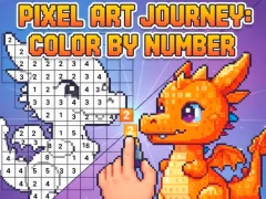 שפּיל Draw picture by numbers Pixel Art אָנליין