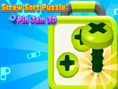 שפּיל Screw Sort Puzzle: Pin Jam 3D אָנליין
