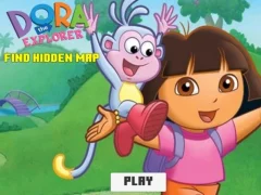 שפּיל Dora the Explorer: Find Hidden Map אָנליין