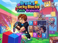 שפּיל Break a Lucky Blocks: Catch Brainrots אָנליין