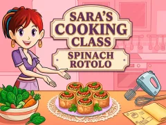 שפּיל Sara’s Cooking Class Spinach Rotolo אָנליין