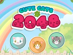 שפּיל Cute Cats 2048 אָנליין