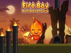 שפּיל Fire Boy Run Adventure אָנליין