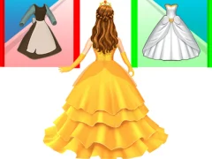שפּיל Princess Dress Up Run אָנליין