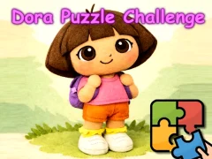שפּיל Dora Puzzle Challenge אָנליין