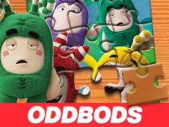 שפּיל Oddbods Jigsaw Puzzle אָנליין