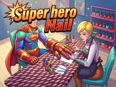שפּיל Super hero Nail אָנליין