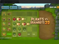 שפּיל Plants vs Brainrots 2D אָנליין