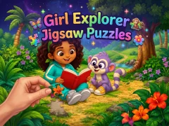 שפּיל Girl Explorer Jigsaw Puzzles אָנליין