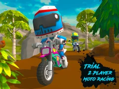 שפּיל Trial 2 Player Moto Racing אָנליין