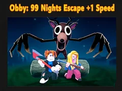 שפּיל Obby: 99 Nights Escape +1 Speed אָנליין