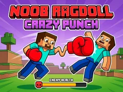 שפּיל Noob Ragdoll: Crazy Punch אָנליין