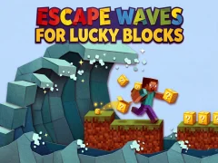 שפּיל Escape Waves for Lucky Blocks אָנליין