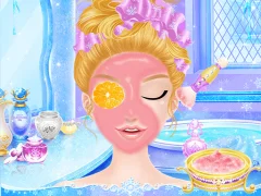 שפּיל Princess Salon Frozen Party אָנליין