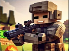 שפּיל Pixel Village Battle 3D.io אָנליין