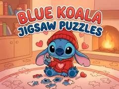 שפּיל Blue Koala Jigsaw Puzzles אָנליין