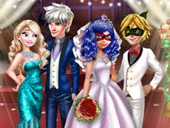 שפּיל Ladybug Wedding Royal Guests אָנליין