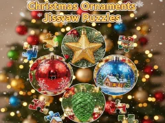 שפּיל Christmas Ornaments Jigsaw Puzzles אָנליין