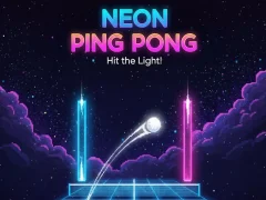 שפּיל Neon Ping Pong אָנליין