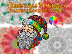 שפּיל Christmas Mandala Coloring Book for Adults אָנליין