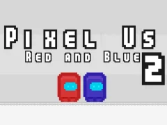 שפּיל Pixel Us Red and Blue 2 אָנליין