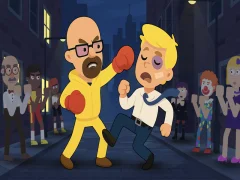 שפּיל Drunken Fighter אָנליין