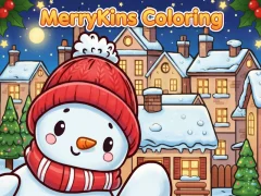 שפּיל MerryKins Coloring אָנליין