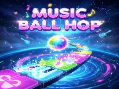 שפּיל Music Ball Hop אָנליין