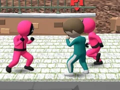 שפּיל Squid Game Multiplayer Fighting אָנליין