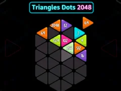 שפּיל Triangles Dots 2048 אָנליין