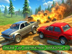 שפּיל Online Car Destruction Simulator 3D אָנליין