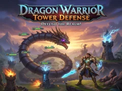 שפּיל Dragon Warrior Tower Defense אָנליין