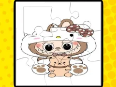 שפּיל Labubu Jigsaw Puzzles for Kids Game אָנליין