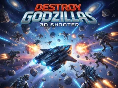 שפּיל Destroy Godzillas: 3D Shooter אָנליין
