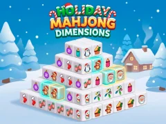שפּיל Holiday Mahjong Dimensions אָנליין
