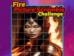 שפּיל Fire Picture Scramble Challenge אָנליין