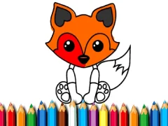 שפּיל Fox Coloring Book אָנליין