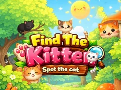 שפּיל Find the Kitten Spot the Cat אָנליין