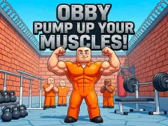 שפּיל Obby Pump Up Your Muscles! אָנליין