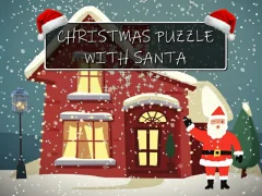 שפּיל Christmas Puzzle With Santa אָנליין